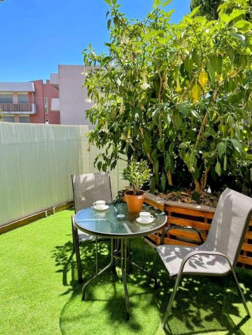 Cocon Marin 4 Studio Proche Mer Parking Wifi Cagnes-sur-Mer Bagian luar foto